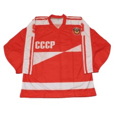 Team USSR 1986 Soviet Russian Hockey Jersey Krutov Dark