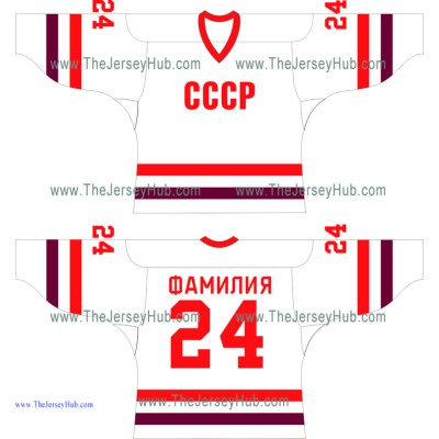 Team USSR 1984-1985 Soviet Russian Hockey Jersey Light Team USSR 1984-1985 Soviet Russian Hockey Jersey Light