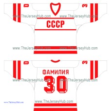 Team USSR 1988 Soviet Russian Hockey Jersey Light