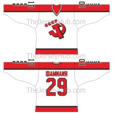 Team USSR 1991 Canada Cup Hamer and Sickle Soviet Hockey Jersey Light