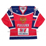 Team Russia 2005 Russian Hockey Jersey Malkin Dark