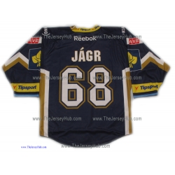 Rytiri Kladno Knights 2012-13 Czech Extraliga Hockey Jersey Jaromir Jagr Dark