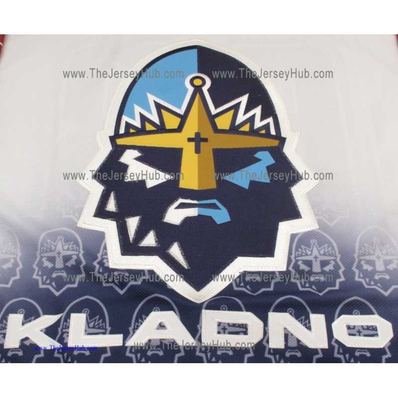 J. Jagr Kladno Knights 2022-23 Czech Extraliga PRO Hockey Jersey Flames DK  XL