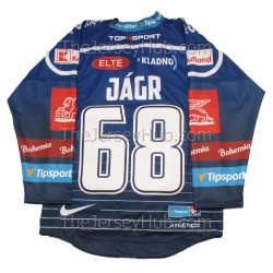Rytiri Kladno Knights 2021-22 Czech Extraliga PRO Hockey Jersey Jaromir Jagr Dark
