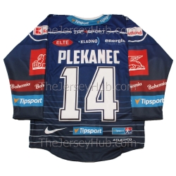 Rytiri Kladno Knights 2022-23 Czech Extraliga PRO Hockey Jersey Tomas Plekanec Dark