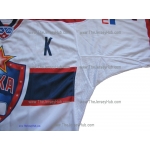 CSKA Moscow 2008-09 Russian Hockey Jersey Konstantin Korneyev Light