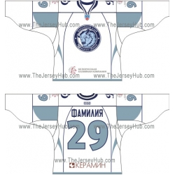 Dinamo Dynamo Minsk 2010-11 Russian Hockey Jersey Light