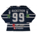 Dynamo Moscow 2012-13 Russian Hockey Jersey Nicklas Backstrom Dark
