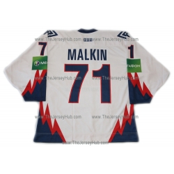 Metallurg Magnitogorsk KHL 2012-13 Russian Hockey Jersey Malkin Light