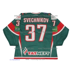 Ak Bars Kazan 2013-14 Russian Hockey Jersey Evgeny Svechnikov Svetchnikov Dark