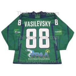 Salavat Yulayev Ufa 2013-14 KHL Hockey Jersey Andrei Vasilevskiy Vasilevsky Dark