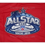 All Star Game Professional KHL 2014-15 Russian Hockey Jersey Red