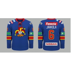 Jokerit Helsinki KHL 2014-15 Hockey Jersey Dark
