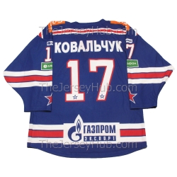 SKA St. Petersburg 2014-15 KHL Hockey Jersey Ilya Kovalchuk Dark