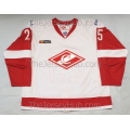 Spartak Moscow KHL 2015-16 Official Game Issued KHL Hockey Jersey Light