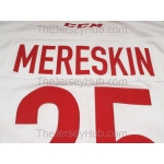 Spartak Moscow KHL 2015-16 Official Game Issued KHL Hockey Jersey Light