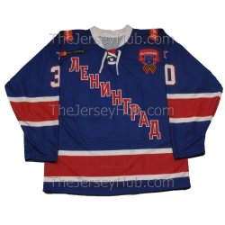 SKA St. Petersburg Leningrad 2018-19 KHL Hockey Jersey Igor Shesterkin Shestyorkin Dark