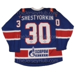 SKA St. Petersburg Leningrad 2018-19 KHL Hockey Jersey Igor Shesterkin Shestyorkin Dark