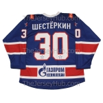 SKA St. Petersburg Leningrad 2018-19 KHL Hockey Jersey Igor Shesterkin Shestyorkin Dark