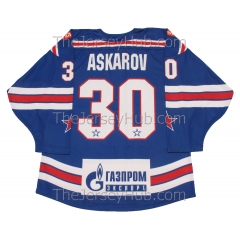 Russian Cokiv Knib Light Blue Hockey Jersey — BORIZ