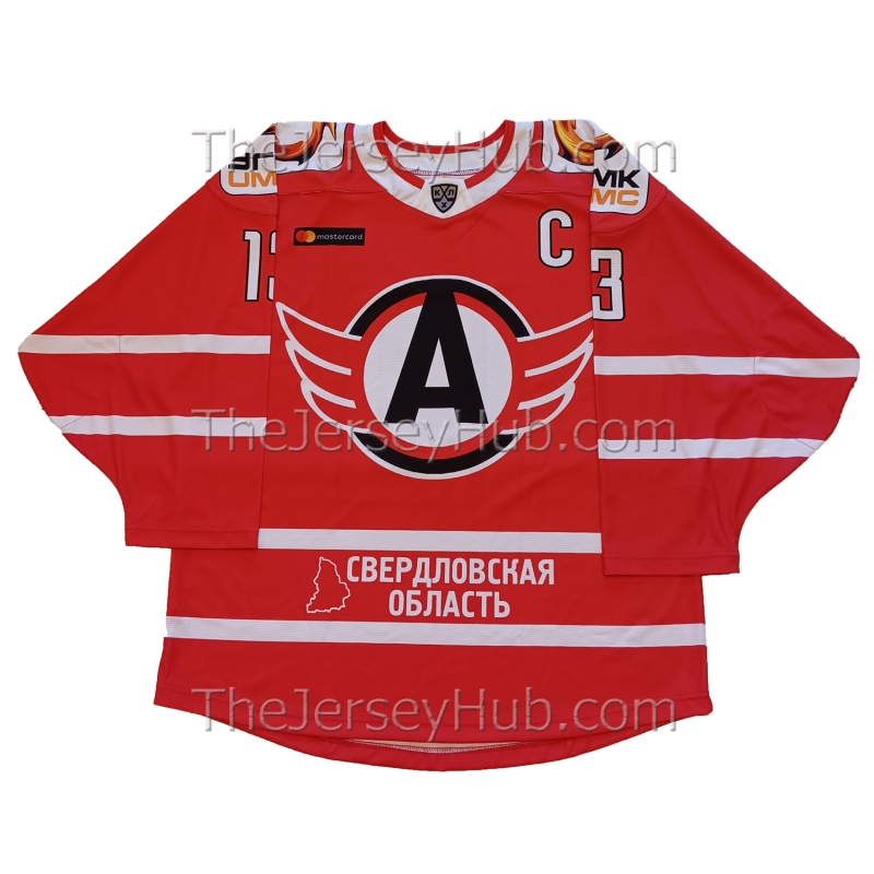 Pavel Datsyuk 13 SKA St. Petersburg Blue Hockey Jersey — BORIZ