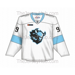 Dinamo Dynamo Minsk KHL 2020-21 Russian Hockey Jersey Light