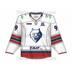 Neftekhimik Nizhnekamsk KHL 2020-21 Russian Hockey Jersey Light