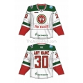 Ak Bars Kazan KHL 2021-22 Russian Hockey Jersey Light