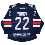 Metallurg Magnitogorsk Yurov KHL 2023-24 Russian Hockey Jersey Dark