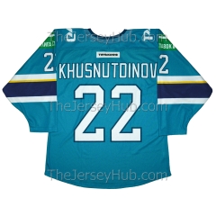 Sochi KHL 2023-24 Russian Hockey Jersey Khusnutdinov Dark