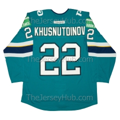 Sochi KHL 2023-24 Authentic Game Russian Hockey Jersey Khusnutdinov Dark