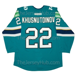 Sochi KHL 2023-24 Authentic Game Russian Hockey Jersey Khusnutdinov Dark