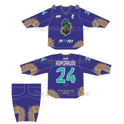 Admiral Vladivostok KHL 2024-25 Russian Hockey Jersey Dark Alternate Admiral Vladivostok KHL 2024-25 Russian Hockey Jersey Dark Alternate