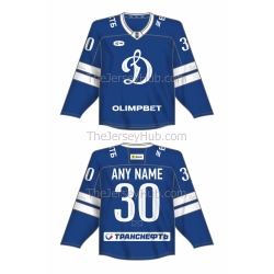 Dynamo Dinamo Moscow KHL 2024-25 Hockey Jersey Dark