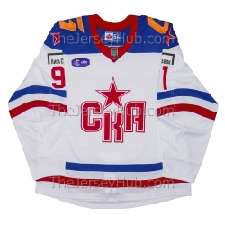 SKA St. Petersburg KHL 2024-25 Authentic Game Russian Hockey Jersey #91 Demidov Nikishin Grigorenko Gritsyuk Zavragin Kuznetsov Light
