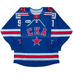 SKA St. Petersburg 2024-25 KHL Hockey Jersey Demidov Nikishin Dark SKA St. Petersburg 2024-25 KHL Hockey Jersey Demidov Nikishin Dark