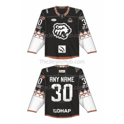 Traktor Tractor Chelyabinsk KHL 2024-25 Hockey Jersey Dark Ural Derbi