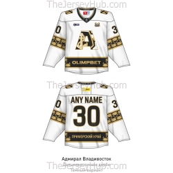 Admiral Vladivostok 2025-26 Far East Derby Russian Hockey Jersey Light