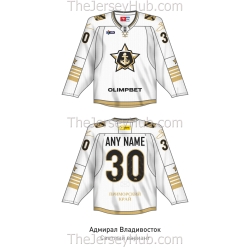 Admiral Vladivostok 2025-26 Russian Hockey Jersey Light