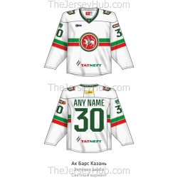 Ak Bars Kazan KHL 2025-26 Hockey Jersey Derby Light
