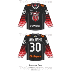 Avangard Omsk KHL 2025-26 75th Anniversary Hockey Jersey Dark