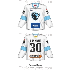 Dinamo Dynamo Minsk KHL 2025-26 Hockey Jersey Light