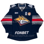 Metallurg Magnitogorsk Roman Kantserov KHL 2025-26 Authentic Hockey Jersey Dark