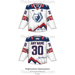 Neftekhimik Nizhnekamsk KHL 2025-26 Retro Hockey Jersey Light