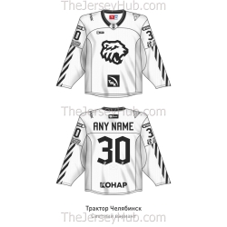Traktor Tractor Chelyabinsk KHL 2025-26 Hockey Jersey Light
