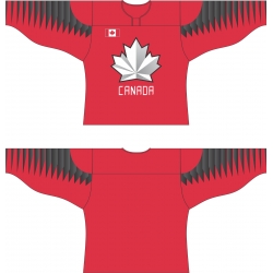 Team Canada 2018 Hockey Jersey Dark