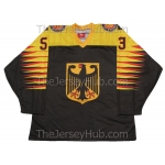 Moritz Seider #53 Team Germany Hockey Jersey Dark