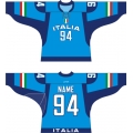 Team Italy Italia Hockey Jersey Dark