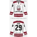 Team Latvia 2008 Hockey Jersey Light