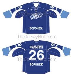 HC Buran Voronezh VHL 2018-19 Russian Hockey Jersey Dark HC Buran Voronezh VHL 2018-19 Russian Hockey Jersey Dark